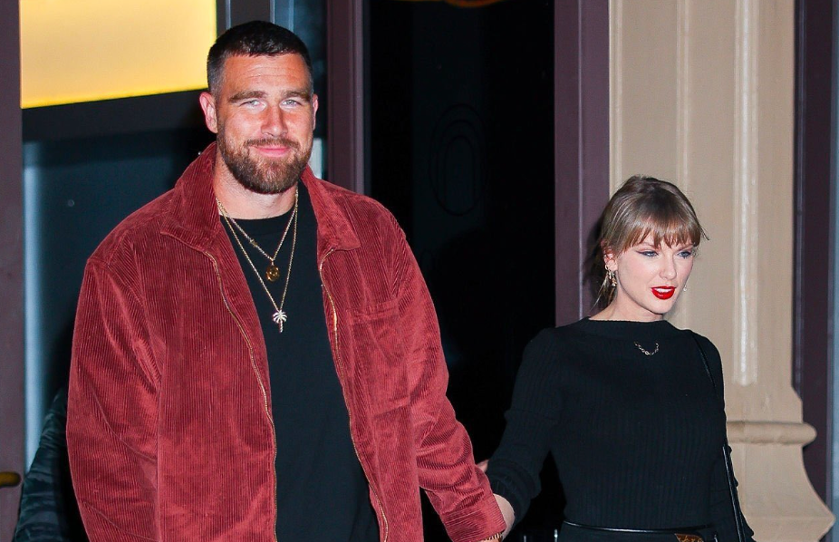 Taylor Swift and Travis Kelce